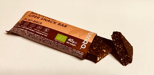 Organic Vegan 'Cocoa-Maca' Buckwheat Bar 40 g