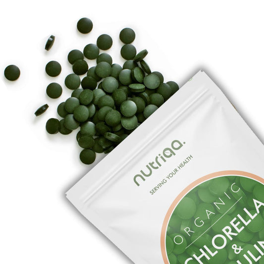 Organic Chlorella & Spirulina Tablets 125 g