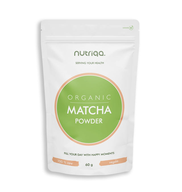 Nutriqa Bio Matcha csomagolás